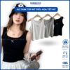 Áo tank top nữ thêu nơ