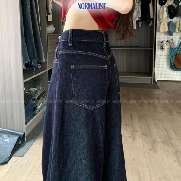 Quần Jeans ống rộng