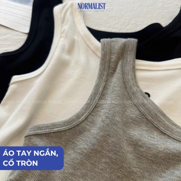 Áo tank top nữ thêu nơ