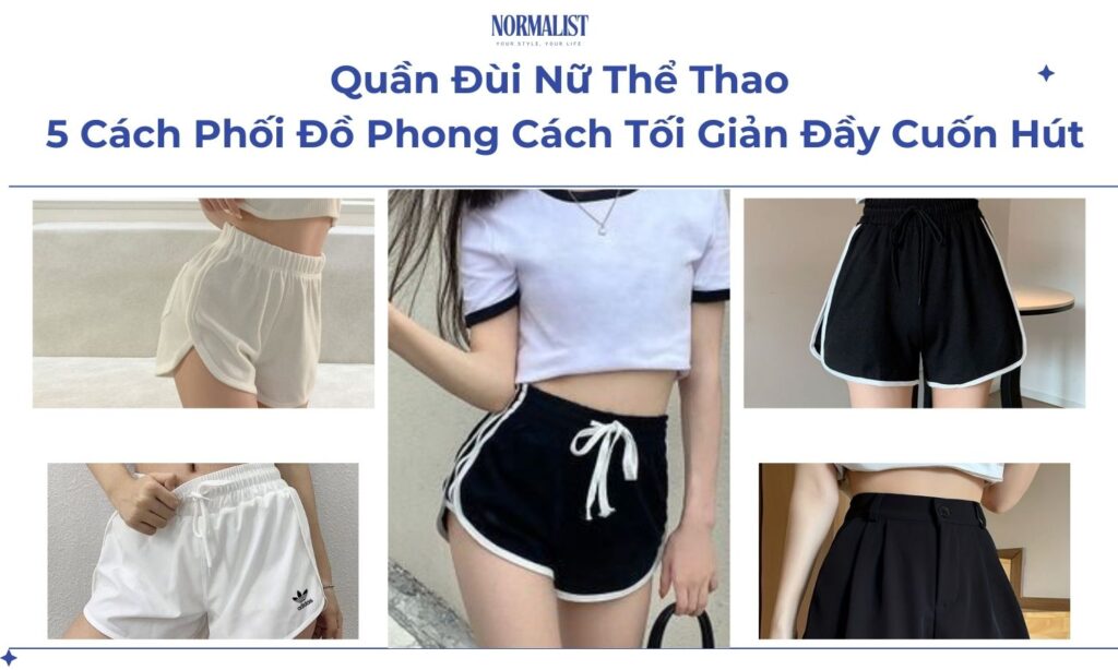 Quần đùi nữ thể thao