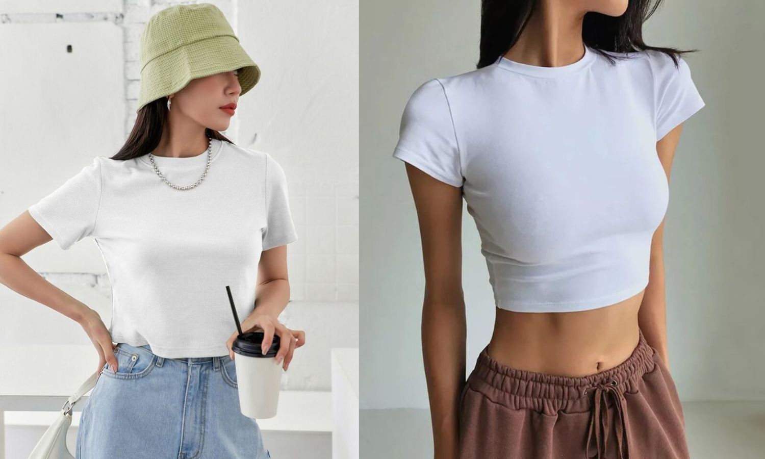 Áo croptop nữ