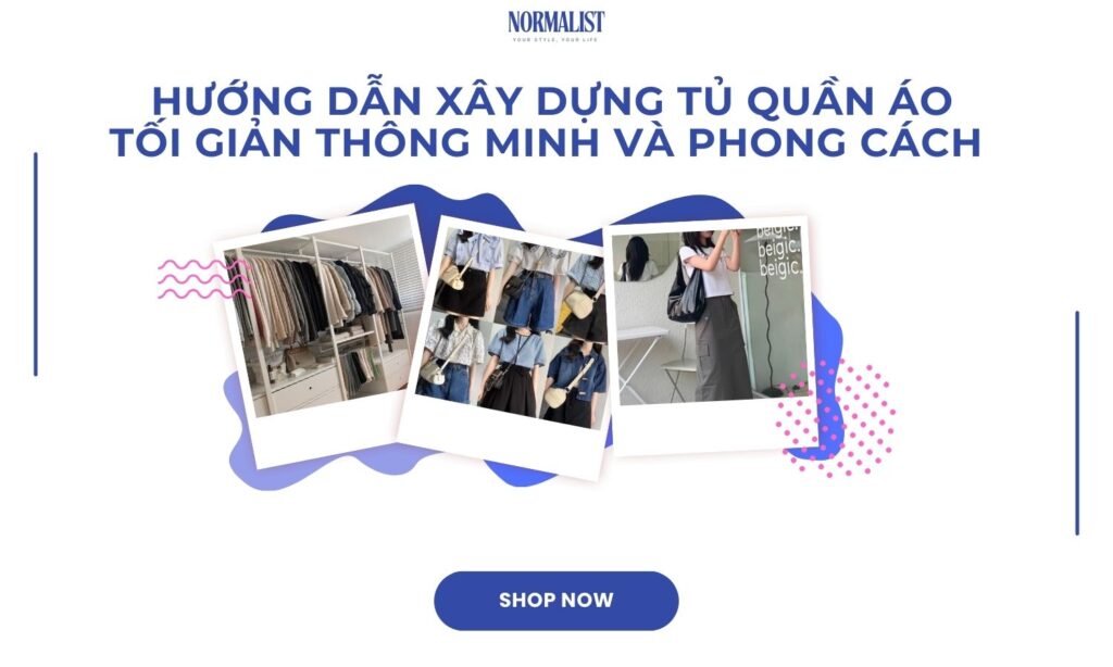 Ảnh bìa quần áo tối giản