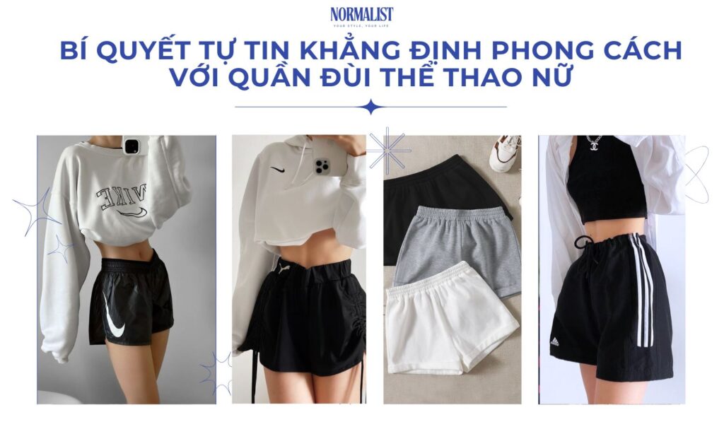 Ảnh bìa quần đùi thể thao nữ