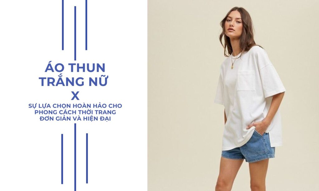 áo thun trắng nữ