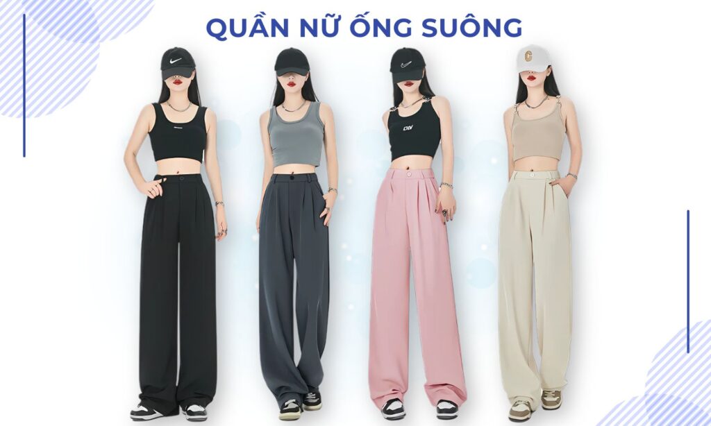 Quần suông nữ