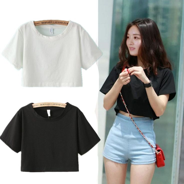 quần short áo croptop